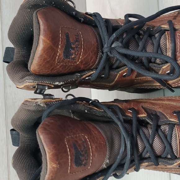 Sorel Mens Avalanche Waterproof Outdoor Leather High Top Rubber boots shoes sz 8 - Picture 5 of 14